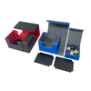 Torson 100+ Premium PU Leather Deck Playing Cards Box for Magic of Gathering Dragon YuGiOh Shield Cover Flip Deck Box Card Box