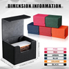 Torson Source Factory Deck Box 100+PU Leather Crosswise Magnetic Locking Storage for Trading Playing for UG for Magic Yugioh