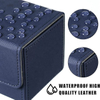 Torson Source Factory Deck Box 100+PU Leather Crosswise Magnetic Locking Storage for Trading Playing for UG for Magic Yugioh