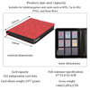 Torson Custom 252 Slots Card Binder Album Large Capacity PU Leather Plastic Thread Sewing Collection Book Dual-sided PP Pages