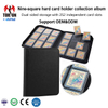 Torson Custom 252 Slots Card Binder Album Large Capacity PU Leather Plastic Thread Sewing Collection Book Dual-sided PP Pages
