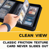 Torson 4 Pocket for Binder 112 Capacity Waterproof PU Leather Trading Card Album TCG Yu-Gi-Oh for Sports Cards