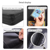 Torson 12 Pocket Trading Card Binder 384 Pocket Capacity Waterproof PU Leather Customizable Size Photo Album Baseball Cards Game